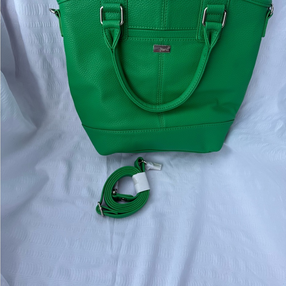 Thirty-One Vibrant Green Crossbody Bag